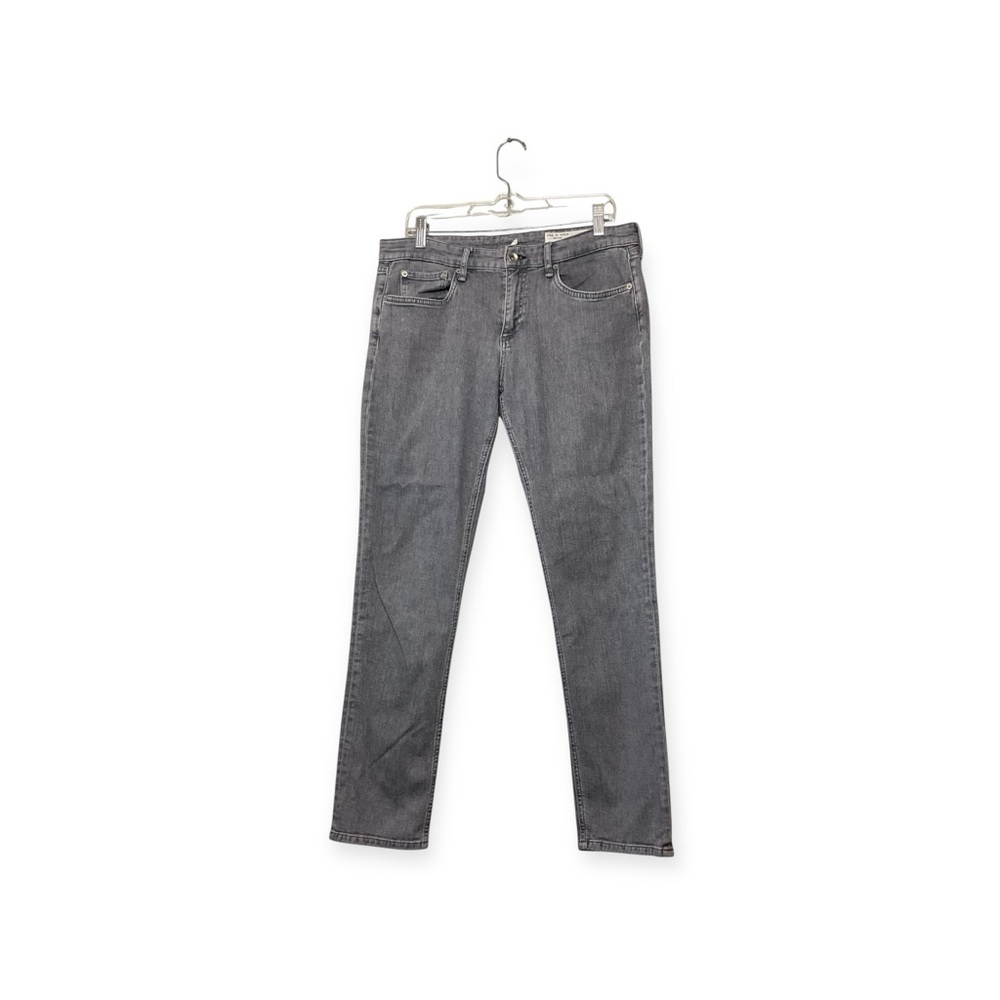 Womens NWOT‎ Rag & Bone Dre low rise slim boyfriend jeans in gray, size 29